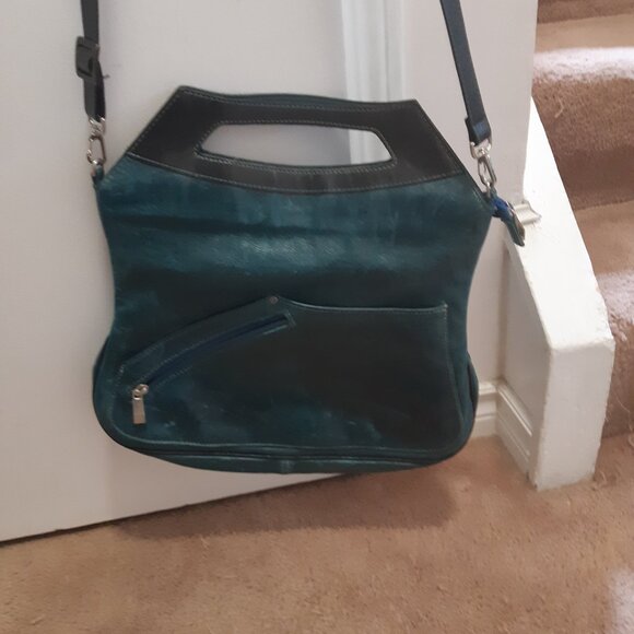 Teal/Turquoise shoulder bag purse - Picture 1 of 11